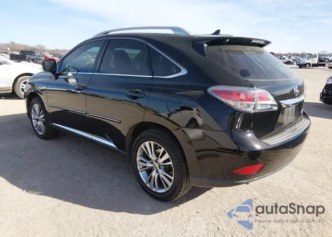 2013 Lexus Rx 350 из США, поврежденный, VIN 2T2BK1BA3DC163909